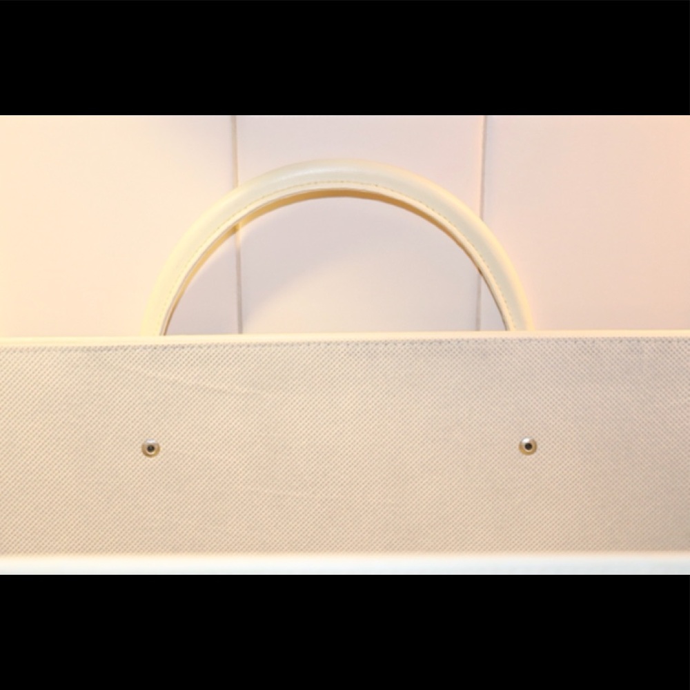 DOUBLE HANDLED CANVAS COVERED STORAGE BINS - Picture 9 of 10